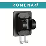 Romena Yeni Model Askılı, Delme Yok, Yapışkanlı, Ayarlanabilir El Duşu Tutacağı, Duş Mafsalı RM-5031 - 8cm x 10cm