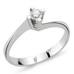Romeo Pırlanta RM-10025 0.22 Ct Tektaş Yüzük