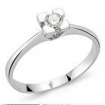 Romeo Pırlanta RM10011 0.20 Ct Tektaş Yüzük
