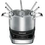 Rommelsbacher F 1200 elektrikli fondü seti, paslanmaz çelik, 2,5 litre