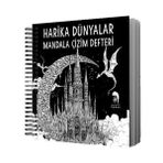 Romos Kitap Harika Dünyalar - Mandala Çizim Defteri