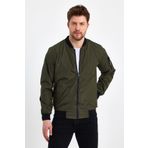 Rompasso Modonwear Su Ve Rüzgar Geçirmez Haki Dar Kalıp Mevsimlik Ceket & Mont & Yağmurluk