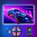 Romwish USB Bluetooth LED TV arka plan aydınlatması, RGB 5050 müzik ile senkronize edilir ve uygulama üzerinden kontrol edilir ve 40 – 50 inç büyük cihazlar için kullanılabilir. Uyku için uygundur