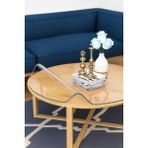 Rona Home Dekoratif Yuvarlak Şeffaf Masa Örtüsü | 1,5 mm Kalın Pvc Kaymaz Sofra Bezi - Beyaz - 100 x 100 cm