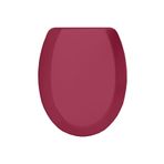 Rona Parlak Bordo Tisa ThermoPlast Standart Klozet Kapağı (Alttan Monte) 8691580034473