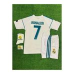 Ronaldo Beyaz 2018 Real. Madrid. Çocuk Forma Takımı 4 Parça nbhggtrvb0