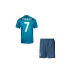 Ronaldo Realmadri'D Turkuaz Ronaldo 2018 Sezon Futbol Çocuk Forması 2'Li Set ZJM118