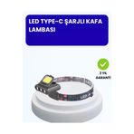 Ronanna Bay-TDUCZZZHS209-MLll 800 Lumen Led Kafa Lambası Cob Ve Xpe Led Type C Şarjlı Ayarlanabilir