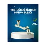 Ronanna Bay-TDXUCZZMUSLUKAPARATIIIIII-1-MLll Dönen Musluk Başlığı 1080 Derece Ayarlanabilir Filtreli Sprey Uç