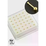 Ronanna BTN67477 2 Mm Top Gümüş Hızma 36 Adet