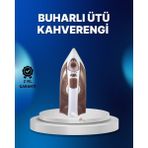 Ronanna Buğz Buharlı Ütü 2200W Kireç Önleyici Self Clean Damlatmaz Kahverengi
