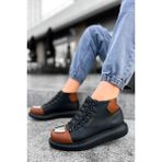Ronanna CH267 - Gst Roma Mirror Erkek Bot Sıyah/taba
