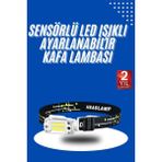Ronanna Kafa Lambası, Su Geçirmez Kafa Feneri 3 Mod Aydınlatma