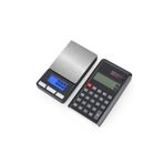 Ronanna LCD Ekran Elektronik Hesap Makineli Hassas Dijital Takı Altın Gram Ölçer Terazi (500G 0.1g)