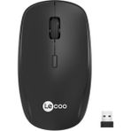 Ronanna Lenovo Lecoo WS203 Kablosuz 2400DPI+4 Tuşlu Siyah Mouse
