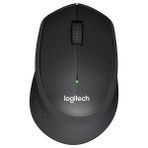 Ronanna Logıtech 910-004909, M330 Siyah, USB Nano 2,4g Kablosuz, 1000DPI, Optik, 3 Tuşlu, 24AY Pil Ömrü, Sessiz Mouse