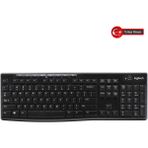 Ronanna Logıtech K270, Siyah, 920-003761, Kablosuz, Türkçe Q, Multimedya Klavye