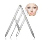 Ronanna Microblading Simetrik ve Estetik Kaş Ölçüm Cetveli, Kalıcı Makyaj Altın Oran Pergeli 275 ( Lisinya )