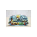 Ronanna RNA24242451819FTA Ahşap İstanbul Temalı Magnet - Model 5