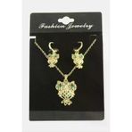 Ronanna RNA92600BIJ Baykuş Zirkon Taşlı Set Kolye