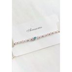 Ronanna RNA99012BIJ Nazar Kristal Makrome İp Bileklik 6 Mm