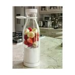 Ronanna RNAUCZZZBGBARDAKBLENDERBEYAZ-3FTA Mini Smoothie Blender Usb Şarjlı 380 Ml Taşınabilir Ve Hafif Tasarım