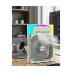 Ronanna RNAUCZZZIIKLIFAN5005FTA Su Püskürtmeli Mini Klima Fan Usb Şarjlı Masaüstü Soğutucu Rgb Işıklı