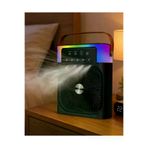 Ronanna RNAUCZZZIIKLIFAN5005SYAH-3FTA Rgb Işıklı Buharlı Masaüstü Fan Sessiz Çalışan Usb Şarjlı Taşınabilir Fan