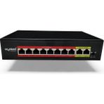 Ronanna Uranıum POE-8002-96W 8 Port 10/100 + 2 Port 10/100 RJ45 Uplınk Watch-Dog Poe Swıtch (Realtek Chıpset