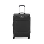 Roncato Joy Trolley Expandable Nero Orta Boy Siyah Çekçekli Kumaş Valiz