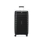 Roncato Siyah Çekçekli Sert Valiz 41798601 Baule Grande BFlying Trunk