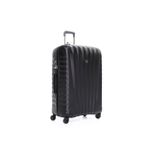 Roncato Unisex Valiz 52310101-0101 E-Lite Large Luggage 80.5Cm Black/Black
