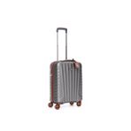 Roncato Unisex Valiz 52333445-3445 E-Lite Cabın Luggage 40Cm Cognac/Titanium