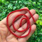 Rondela Doğal Mercan Taşı 4X2 Mm