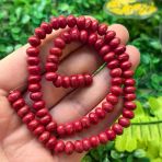 Rondela Doğal Mercan Taşı 8X5 Mm