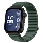 Rongep Huawei Watch Fit 4/4 Pro/Fit 3 ile Uyumlu Mountain Loop Kordon 1. Sınıf Dokuma Kumaş Metalik Bağlantılı Fıt 4 Kayış Premium Yumuşaklıkta Terletmeyen Yedek Fit 4 Pro Kordon (Haki)