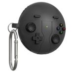 Rongep [Retro-Gamepad] Huawei FreeBuds 7i için Kulaklık Kılıfı Darbe Emici Köşe Korumalı Oyun Konsolu Görünümlü Freebuds 7i Kılıfı 360° Koruma Sağlayan Yumuşak TPU Freebuds 7i Koruyucu (Koyu Gri)