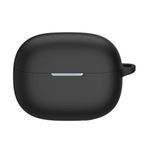 Rongep Xiaomi Redmi Buds 5 Pro için Kulaklık Kılıfı Extra Kalın Yapılı 360° Koruma Sağlayan Toz Koruma Tıpalı Darbelere Karşı Dirençli Taşıma Askılı Silikon Koruyucu (Siyah)