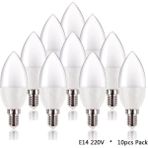 Roni LED Mum Ampul 7 Watt 10 Adet Günışığı (3200K)E 14 Ince Duy 7-WATT-GÜNIŞIĞI-E14-10