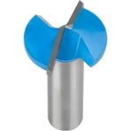 Ronia Ahşap Freze Bıçağı 09-30008012V144 Kavisli V-Yivli 144 Derece Freze Ucu Sap 12 mm