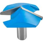 Ronia Ahşap Freze Bıçağı 09-50018412V120 Kavisli V-Yivli 120 Derece Freze Ucu Sap 12 mm