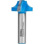 Ronia Ahşap Freze Bıçağı 19-23011008 Yuvarlak Kenar Açma Freze Ucu Sap 8 mm