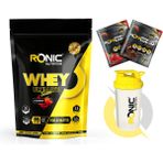 Ronic Nutrition Whey Ultimate 1000 G Kas Yapılanmasına Protein Tozu - Çilek