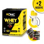 Ronic Nutrition Whey Ultimate Protein Tozu Cikolatali 4 Kg +2 Adet Hediyeli ( Shaker&Tekli Whey)