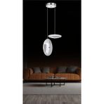 Ronisu Aydınlatma Astra 2'li Sarkıt Disk LED Avize - Krom