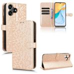 RonRun ZTE Blade V50 Tasarım 4G/ZTE Blade V50 Akıllı Kılıf, Kredi Kartı ve Tutucu Kapaklı PU Deri Kapaklı Cüzdan Telefon Standı Kılıf Kapağı - Pembe altın - Pembe altın