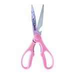 Rooc KS-012 Pembe Desenli Mutfak Makası