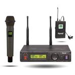 Roof R-1200E-Y UHF Kablosuz El ve Yaka Mikrofonu