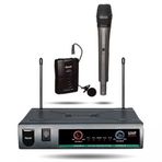 Roof R 720 EY UHF Kablosuz İki Kanallı El ve Yaka Mikrofonu