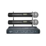 Roof R-920 2 El 2 Kanal Uhf Dijital Telsiz Mikrofon